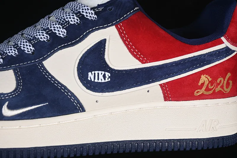All categories Nk Air Force 1 Air Force series Nk Air Force 1 Low Air Force low-top Nike Air Force 1'07 Low Year of the Horse limited national style Air Force 1 low-top casual sneakers DF0188-136
